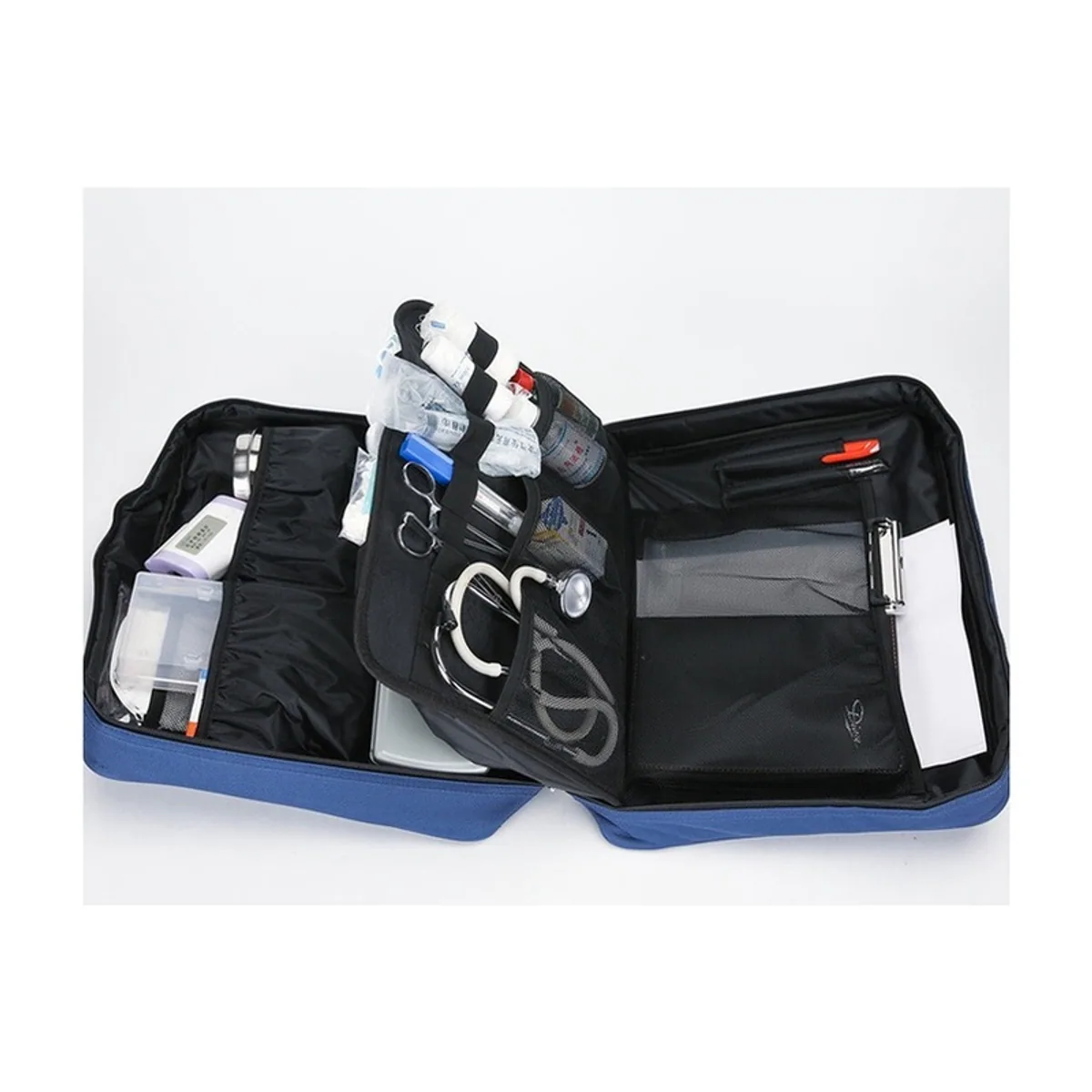 Navy Blue emergency waist bags detail view 4 - SKU 05501