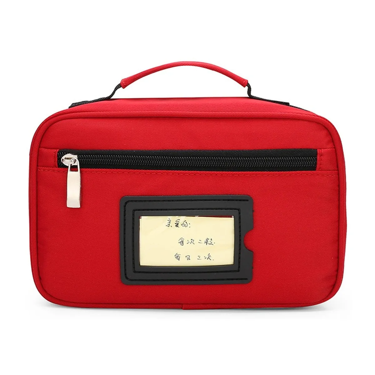 Red/Navy Blue emergency waist bags detail view 5 - SKU 06601