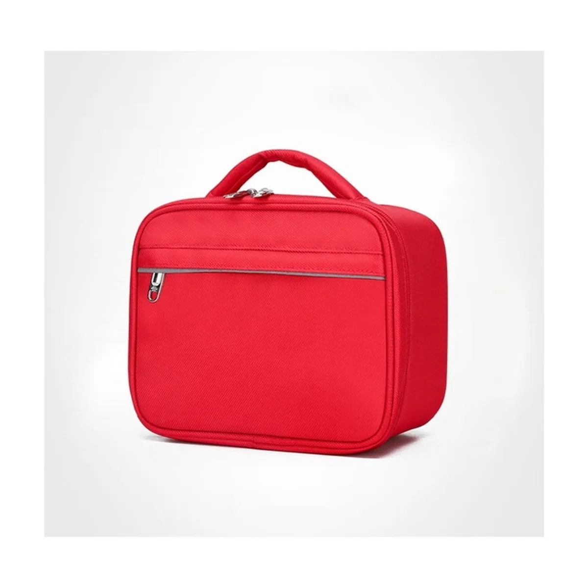 Red/Orange portable first aid bags detail view 1 - SKU 06603