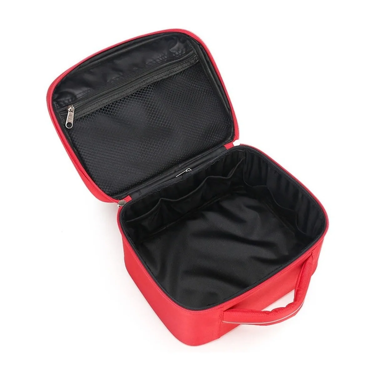 Red/Orange portable first aid bags detail view 2 - SKU 06603