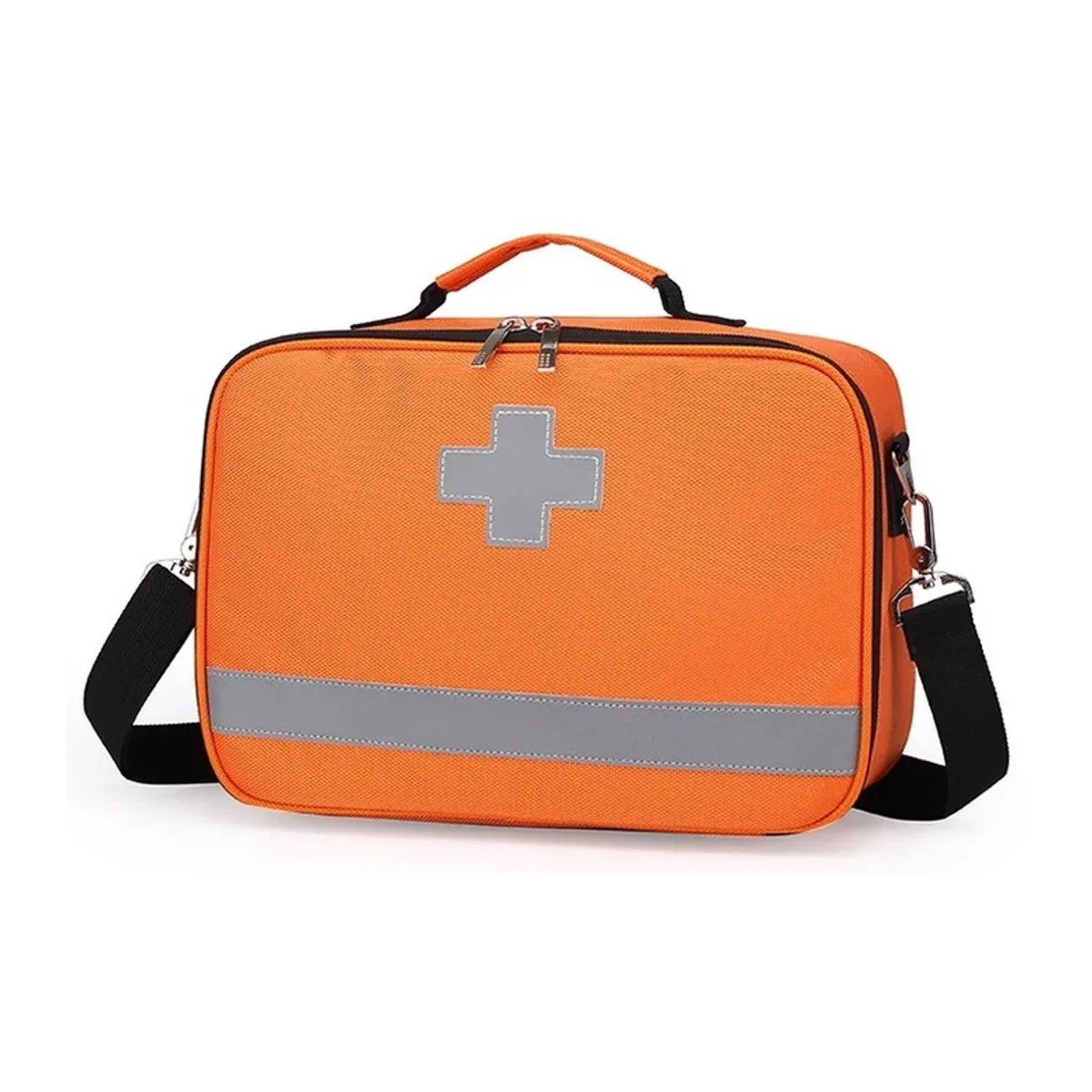 Red/Orange/Camouflage portable first aid bags detail view 3 - SKU 06604