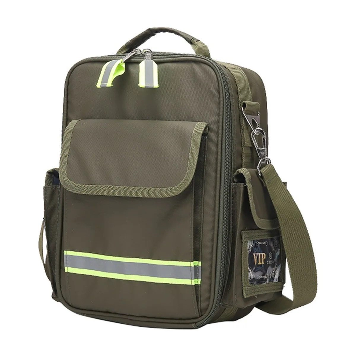 Red/Camouflage/Military Green portable first aid bags detail view 7 - SKU 06610