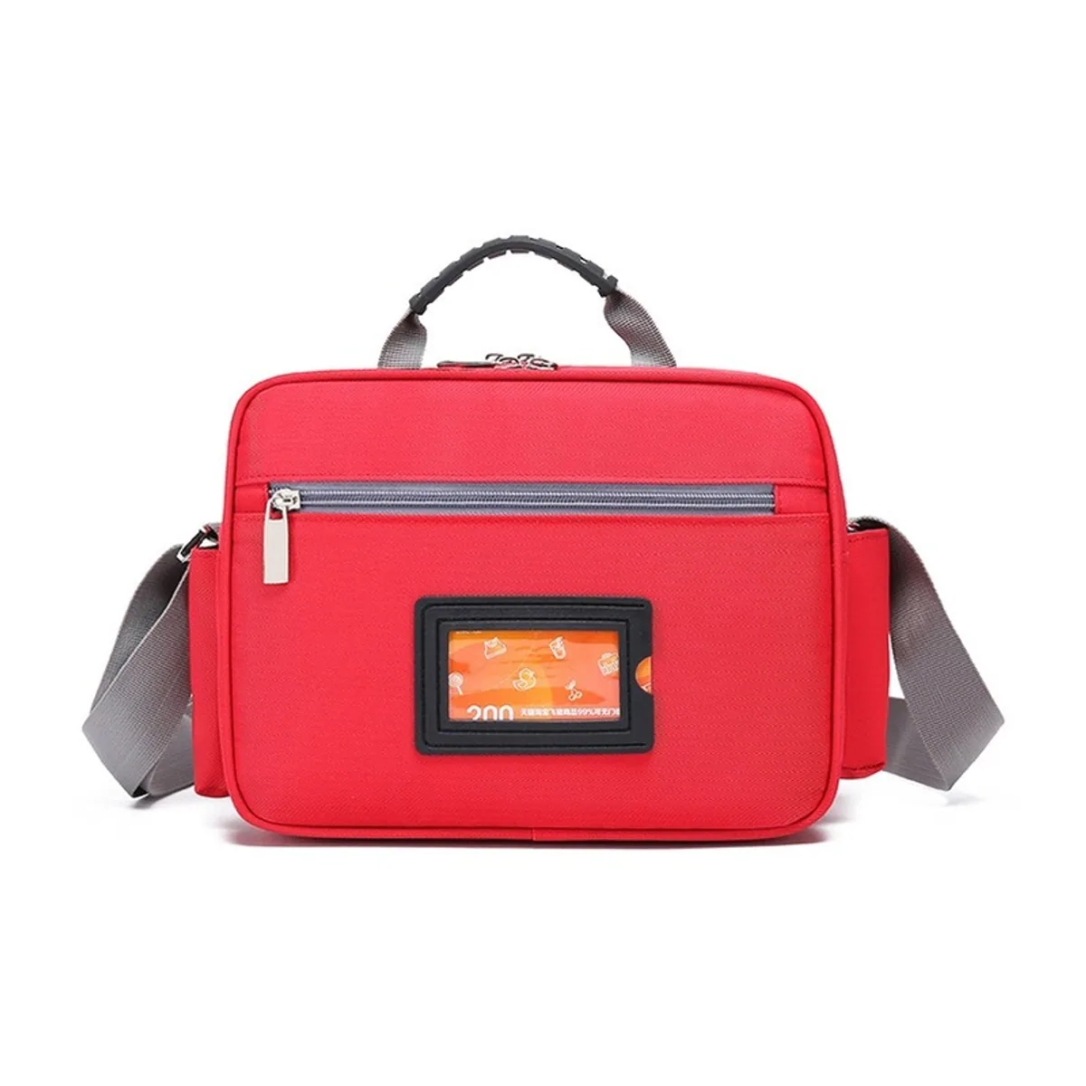 Red/Navy Blue/Military Green emergency waist bags detail view 3 - SKU 06611