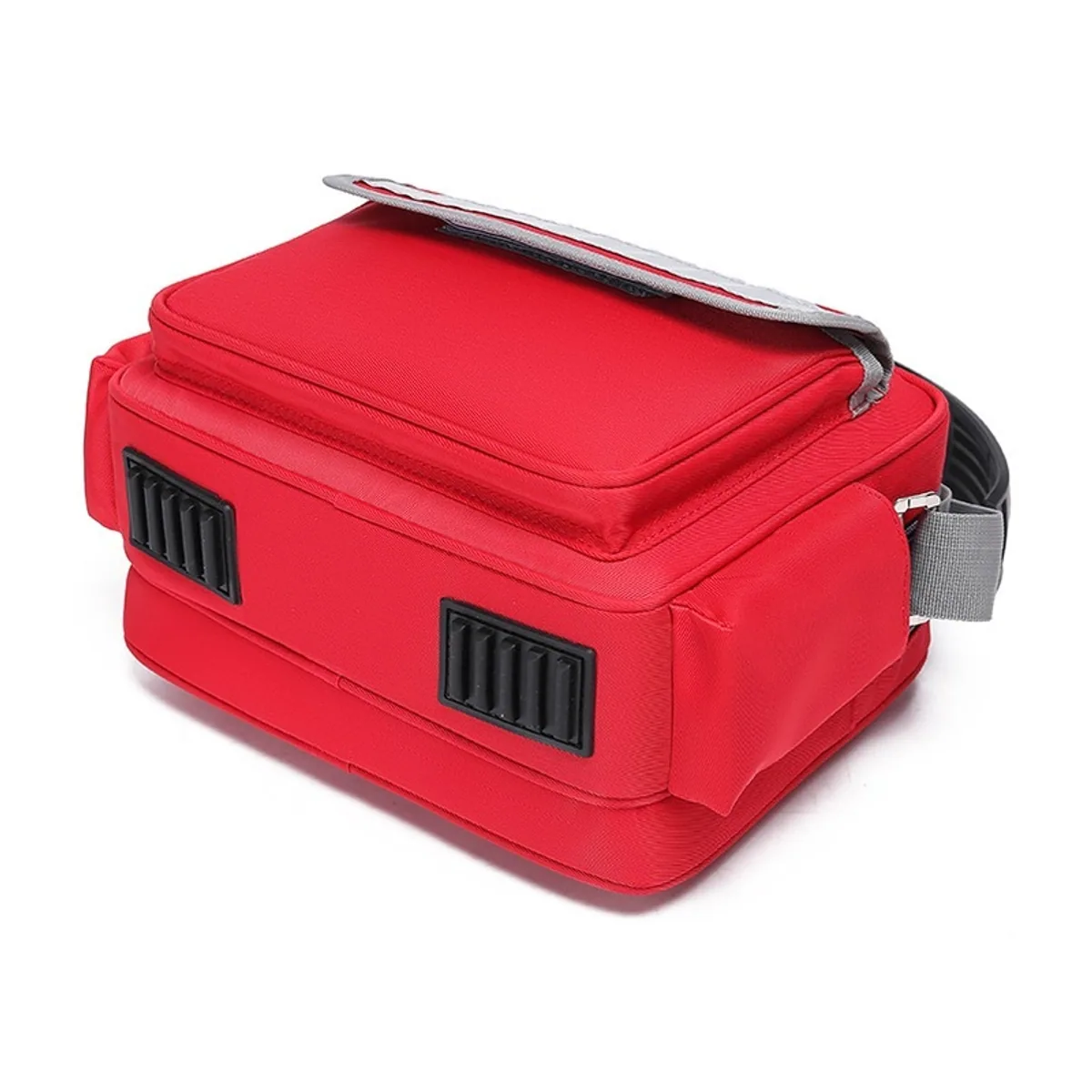 Red/Navy Blue/Military Green emergency waist bags detail view 4 - SKU 06611