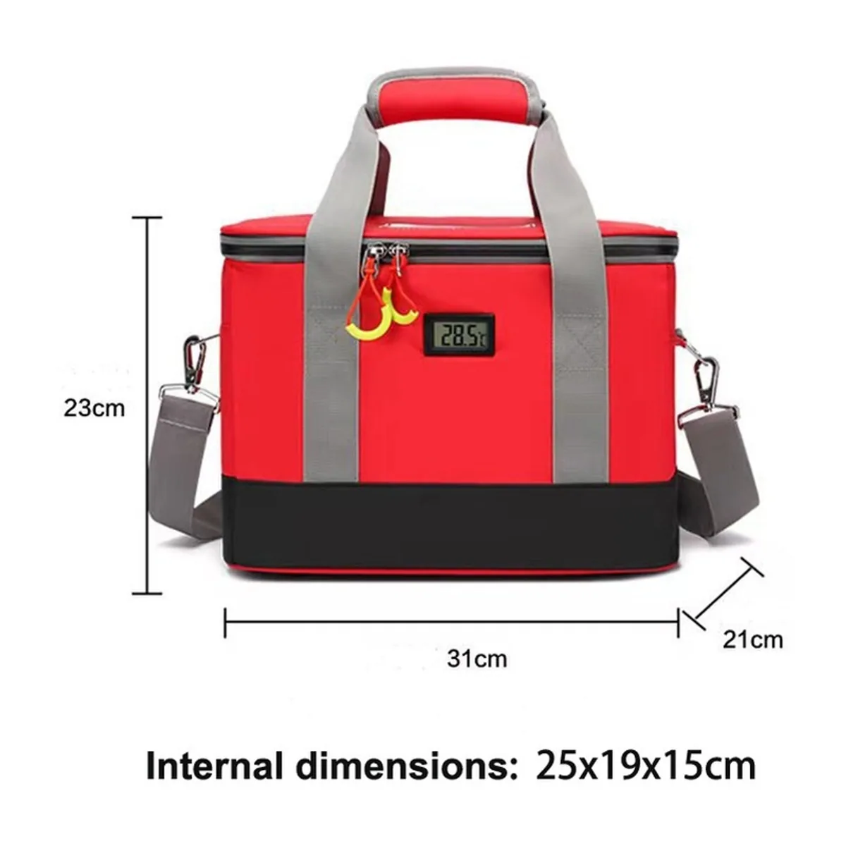 Red/Sky Blue/Navy Blue/Military Green portable first aid bags detail view 4 - SKU 06613