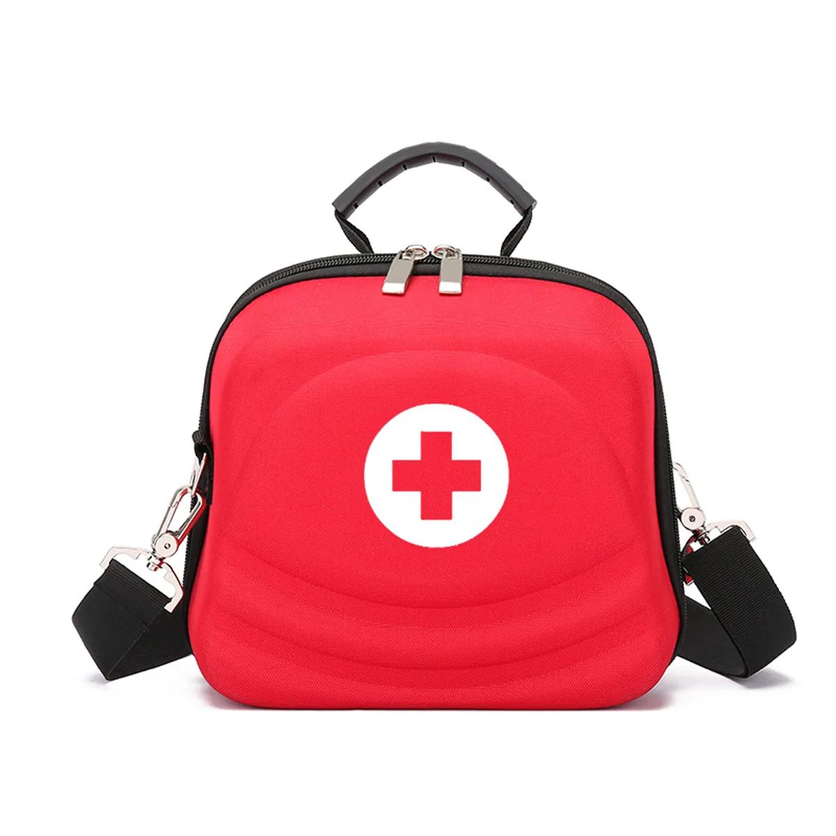 Red/Navy Blue emergency waist bags detail view 1 - SKU 06614