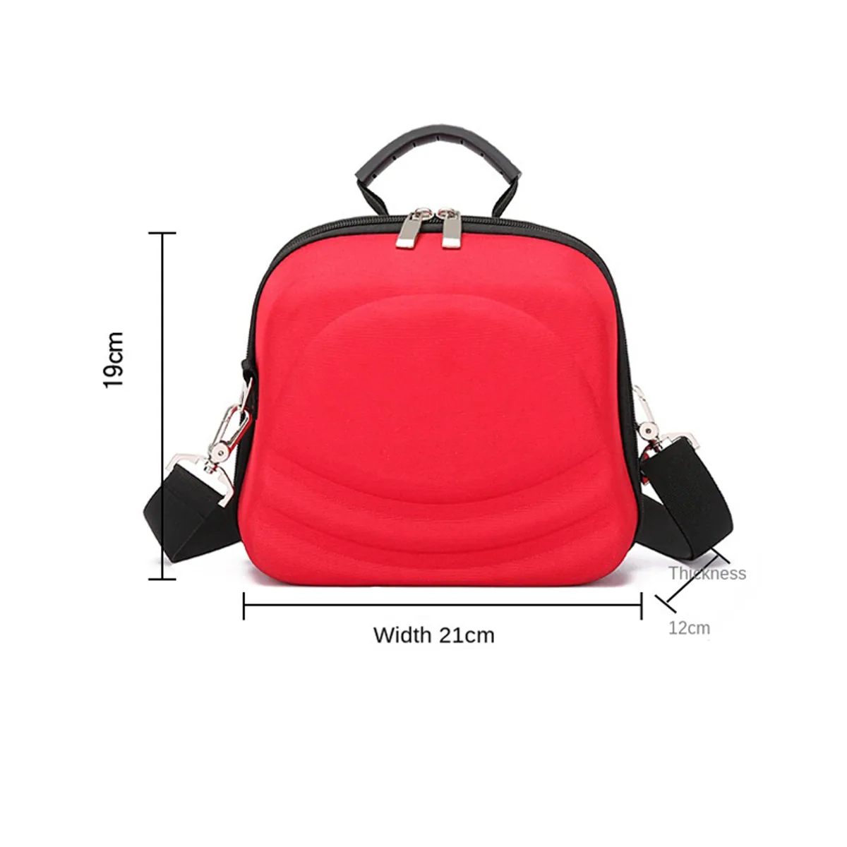 Red/Navy Blue emergency waist bags detail view 7 - SKU 06614