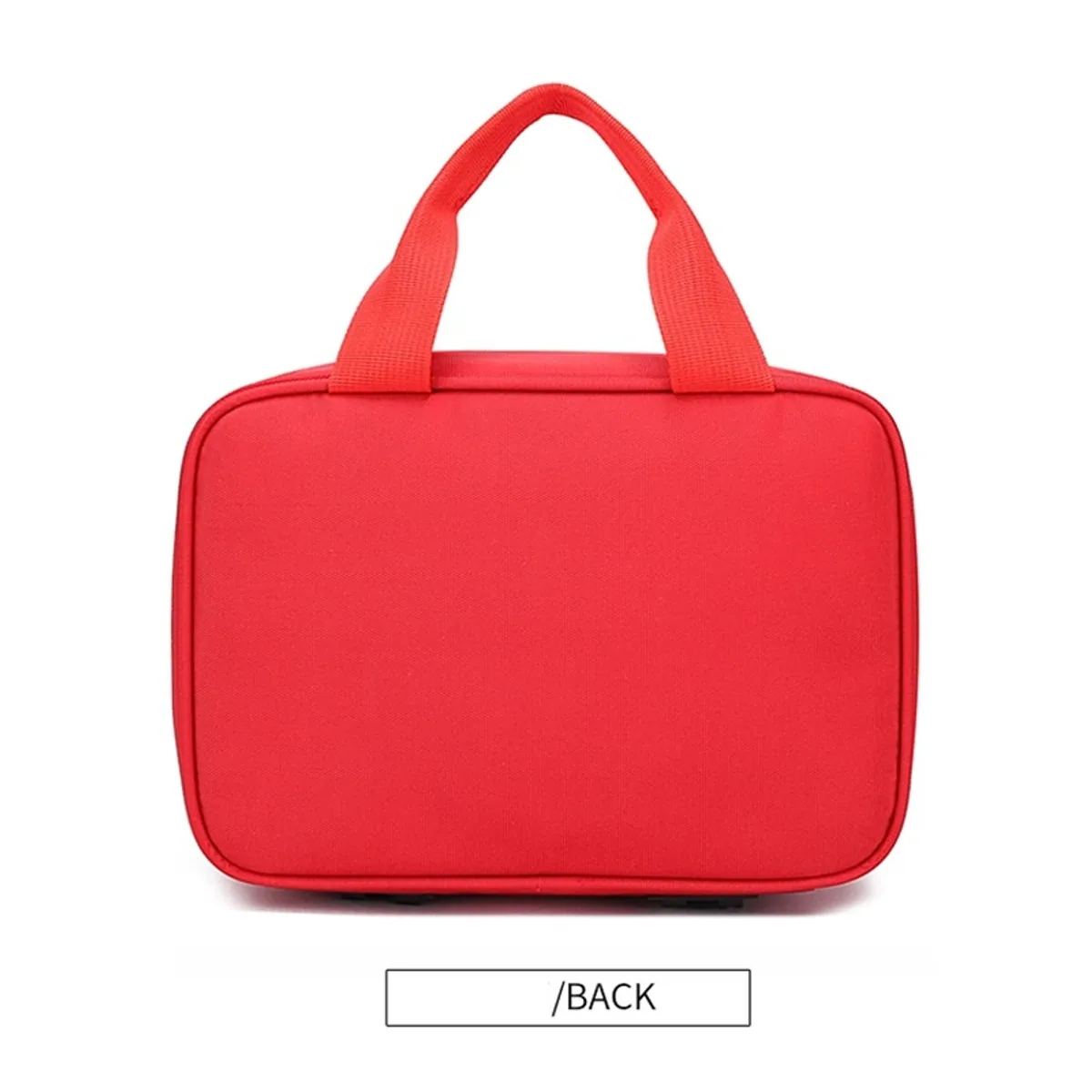 Red portable first aid bags detail view 4 - SKU 06615