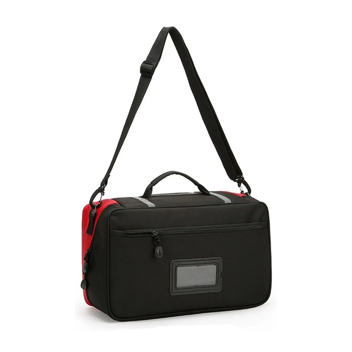 Red/Yellow/Military Green portable first aid bags detail view 5 - SKU 06618