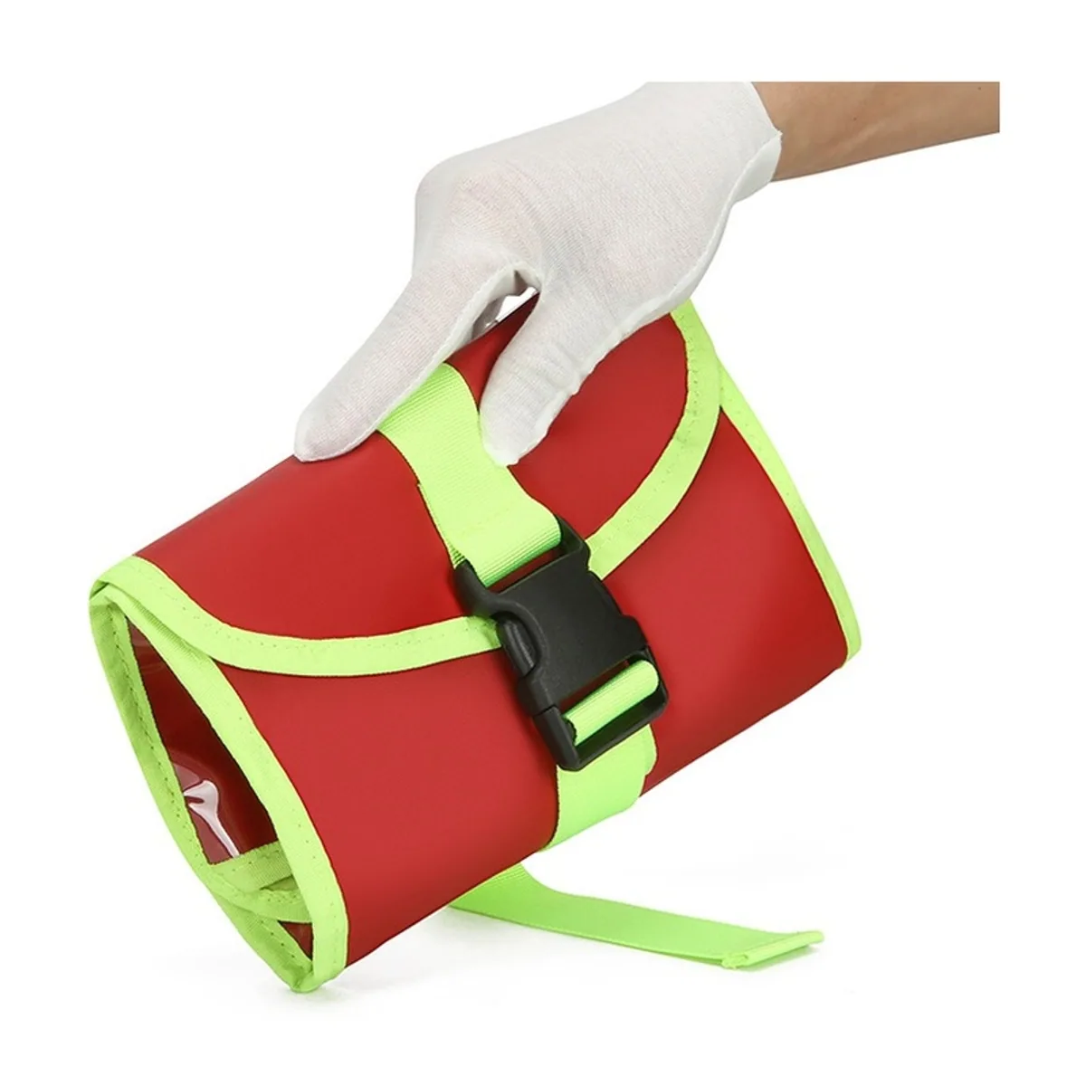 Red/Orange/Green/Blue emergency waist bags detail view 6 - SKU 06621