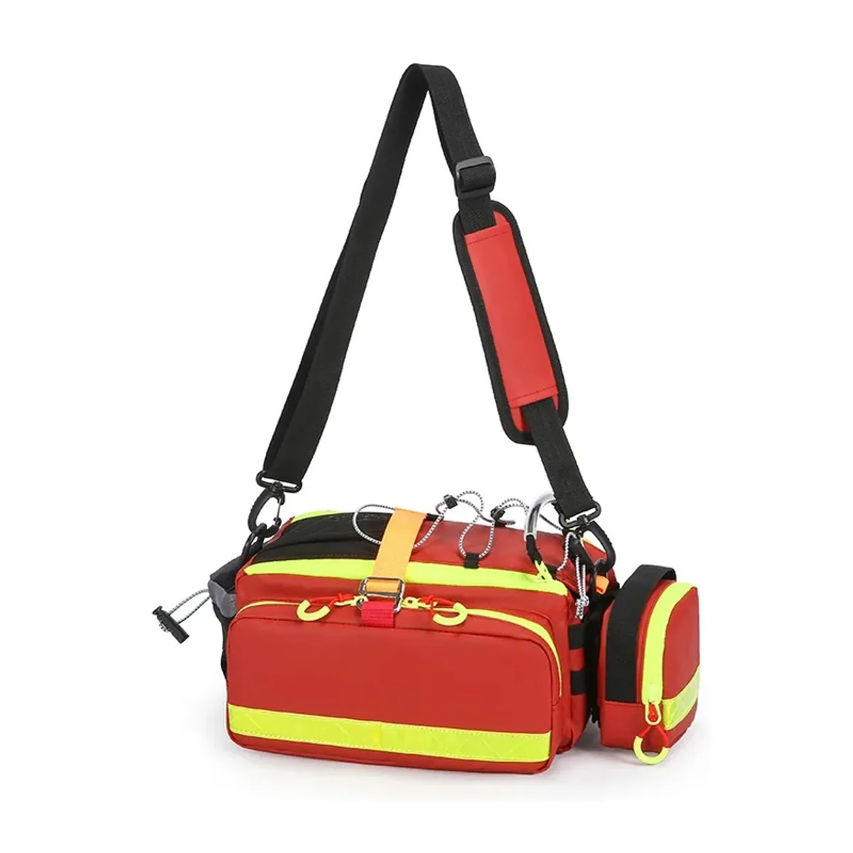 Red/Orange/Navy/Red+Bag/Orange+Bag/Navy+Bag emergency waist bags detail view 2 - SKU 06623