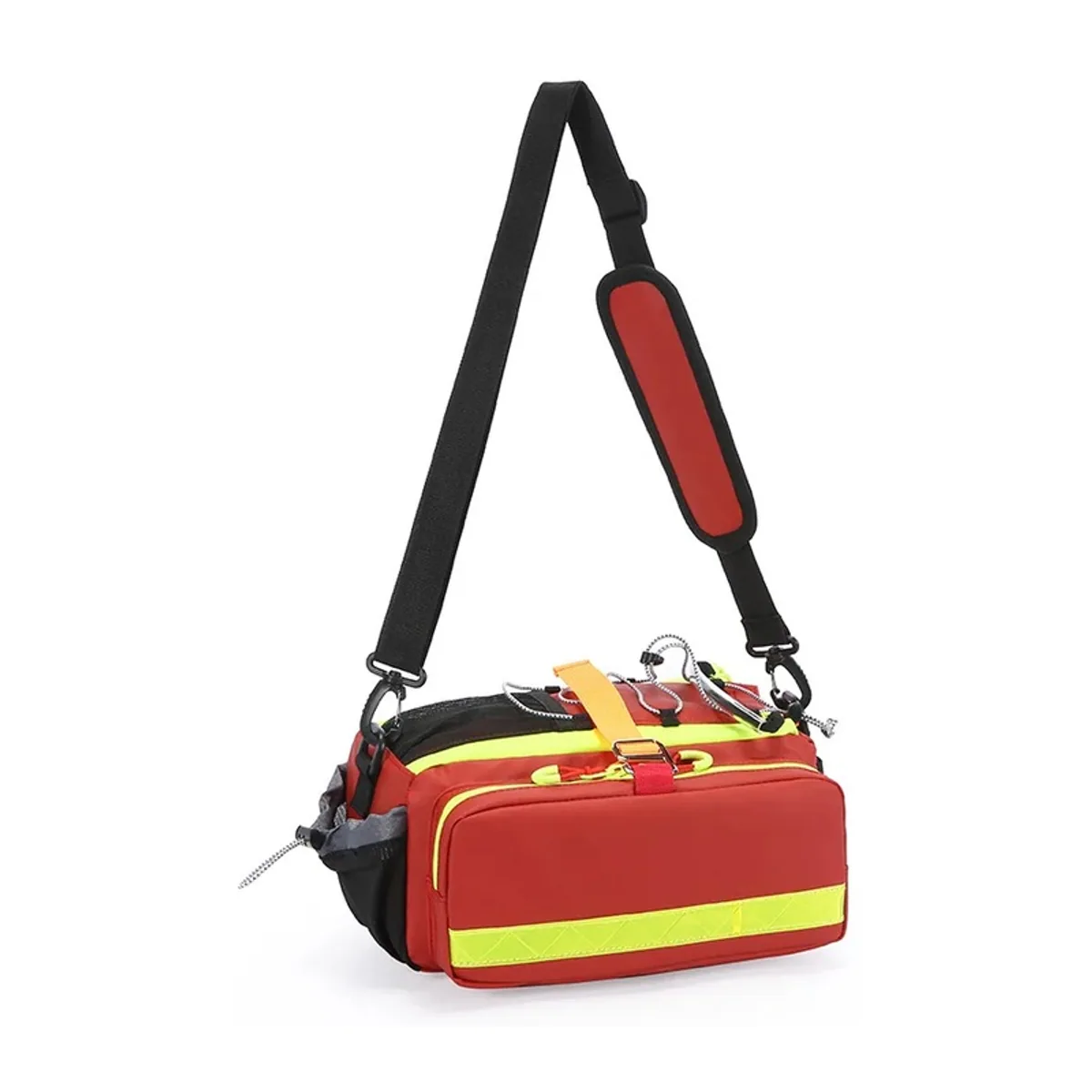 Red/Orange/Navy/Red+Bag/Orange+Bag/Navy+Bag emergency waist bags front view - SKU 06623