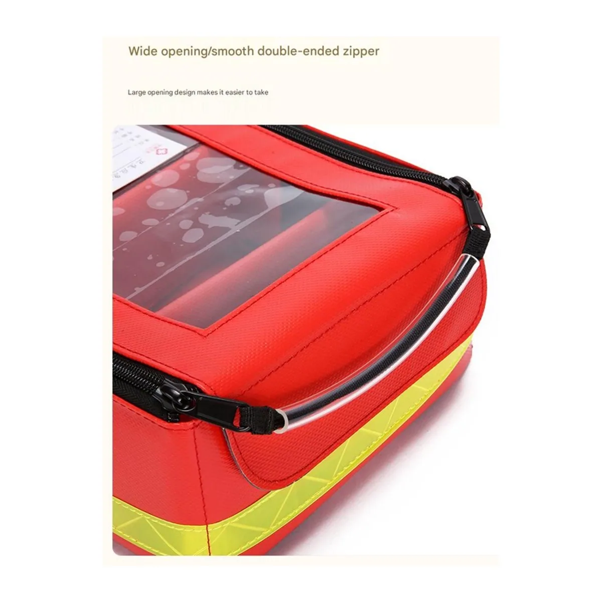 Red/Gray/Military Green/Royal Blue/Black waterproof pvc rescue bags detail view 3 - SKU 06626