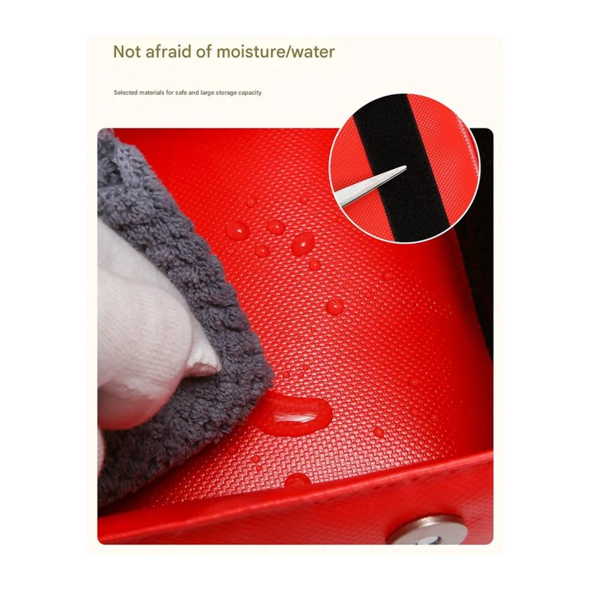 Red/Gray/Military Green/Royal Blue/Black waterproof pvc rescue bags detail view 6 - SKU 06626