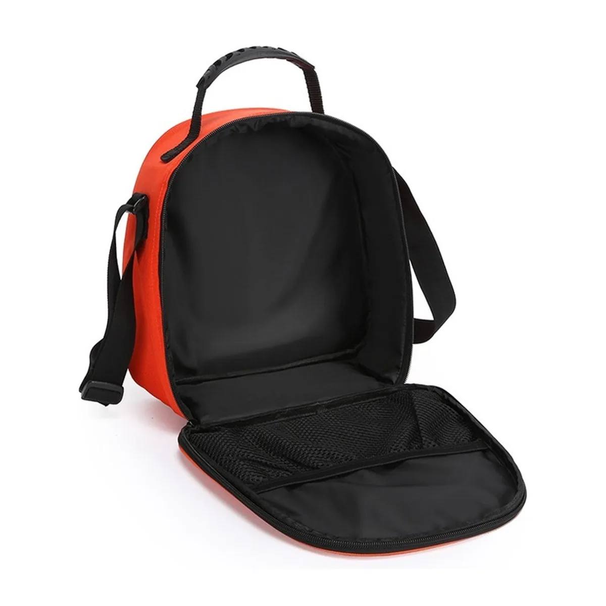 Orange waterproof pvc rescue bags detail view 7 - SKU 06640