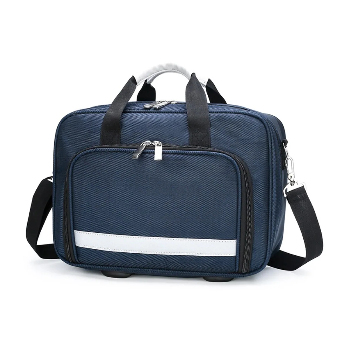 Red/Navy Blue emergency waist bags detail view 3 - SKU 08809