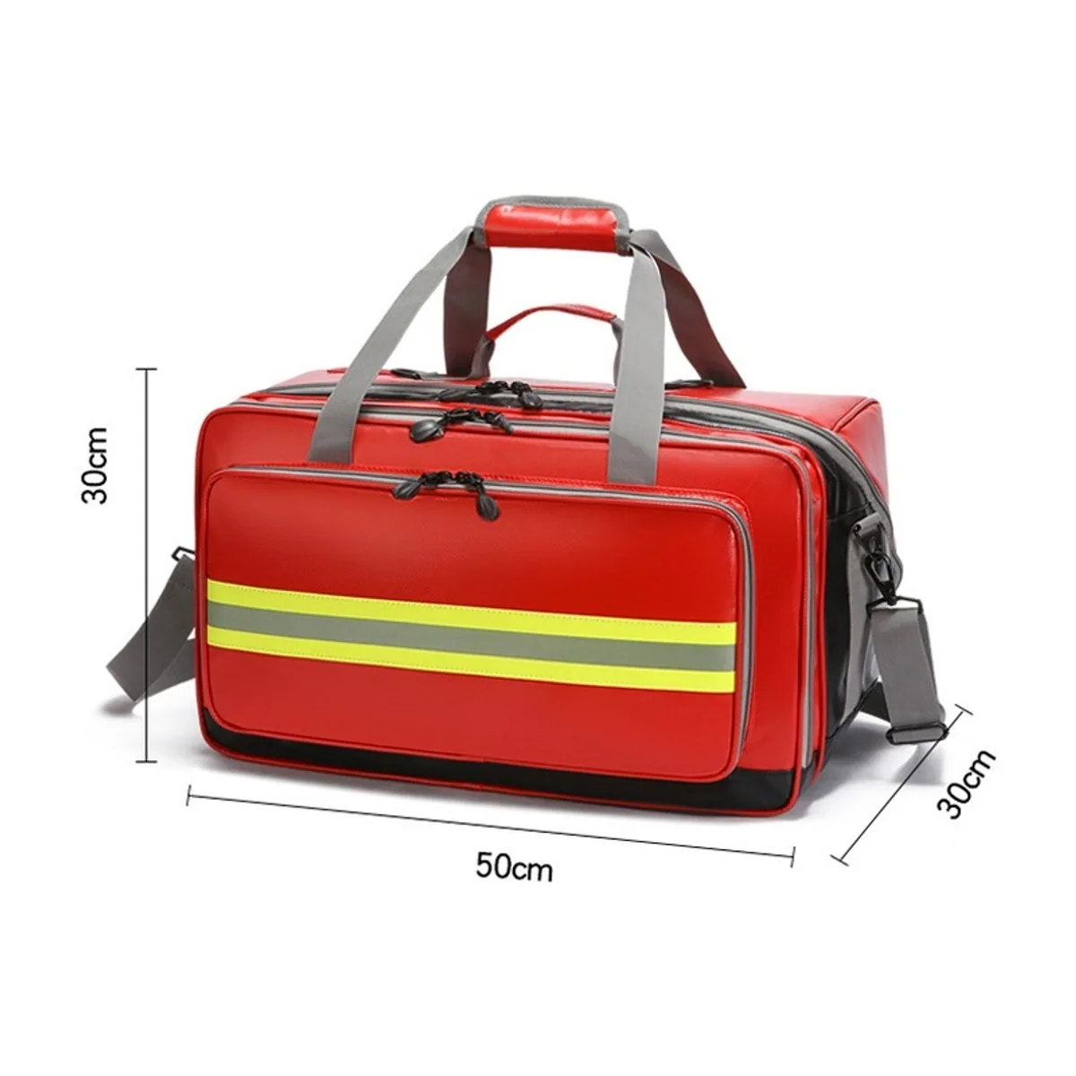 Red/Military Green/Royal Blue waterproof pvc rescue bags detail view 2 - SKU 08811