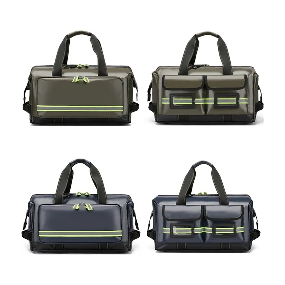 Red/Sky Blue/Navy Blue/Military Green portable first aid bags detail view 5 - SKU 08812