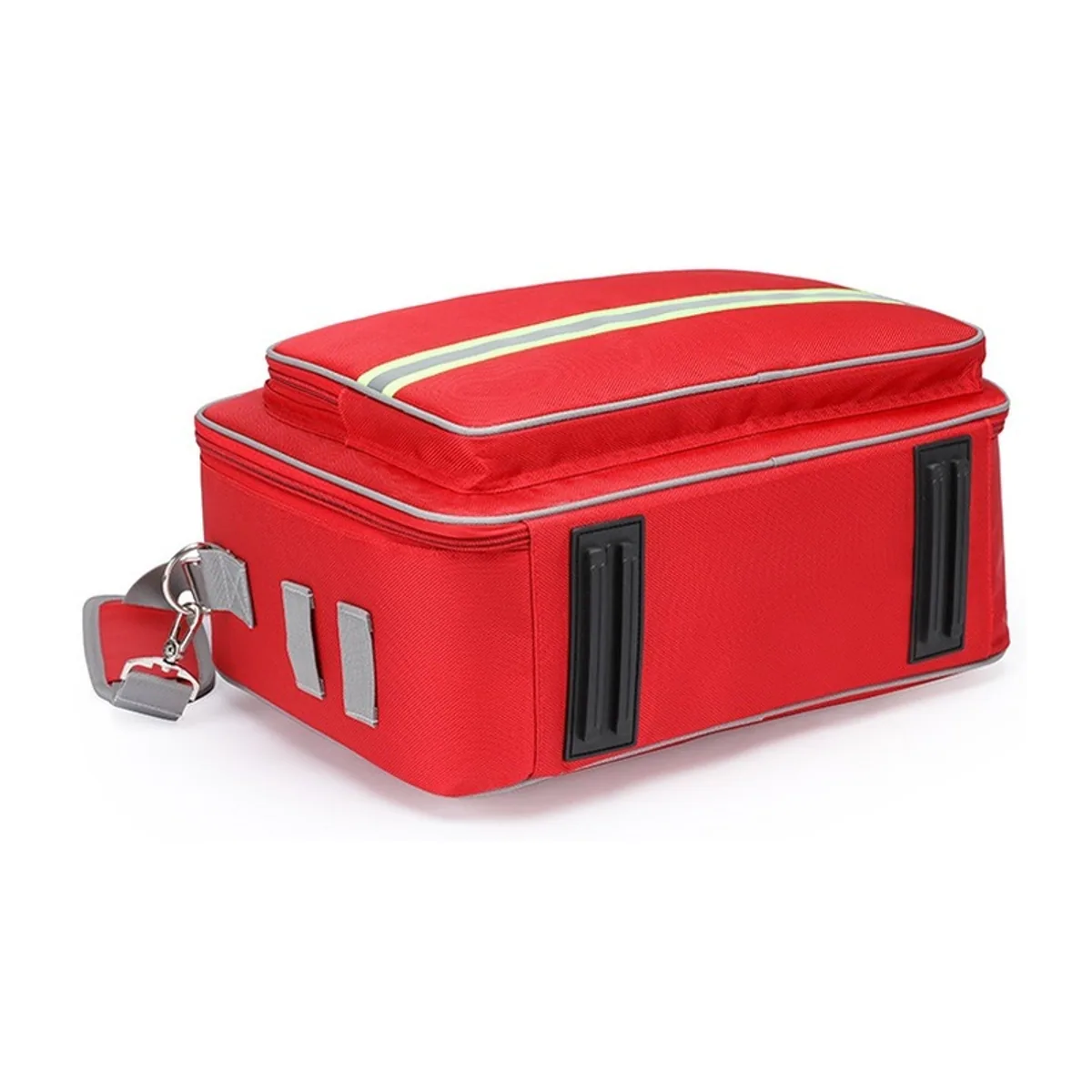 Red/Navy Blue portable first aid bags detail view 5 - SKU 08814