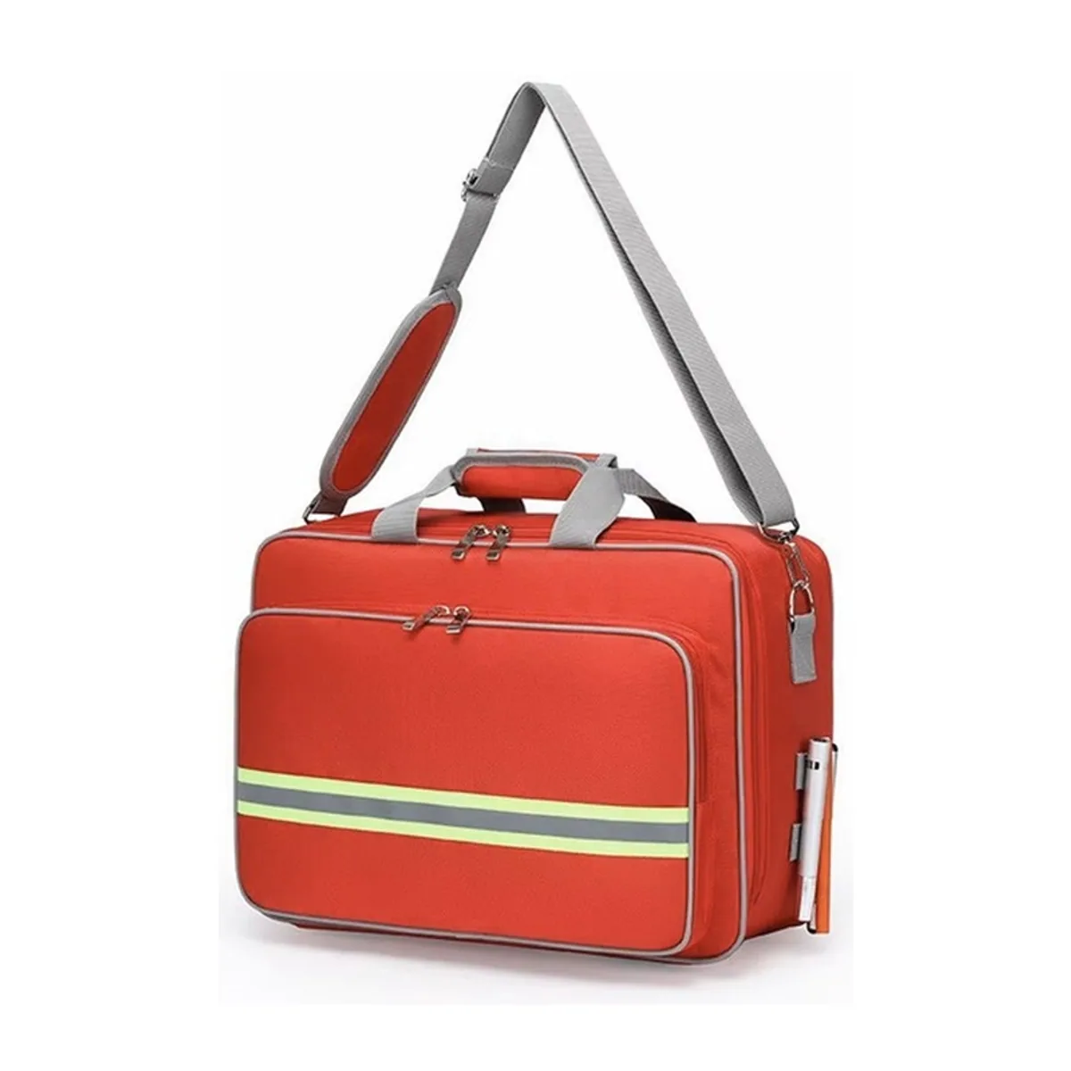 Red/Navy Blue portable first aid bags detail view 6 - SKU 08814