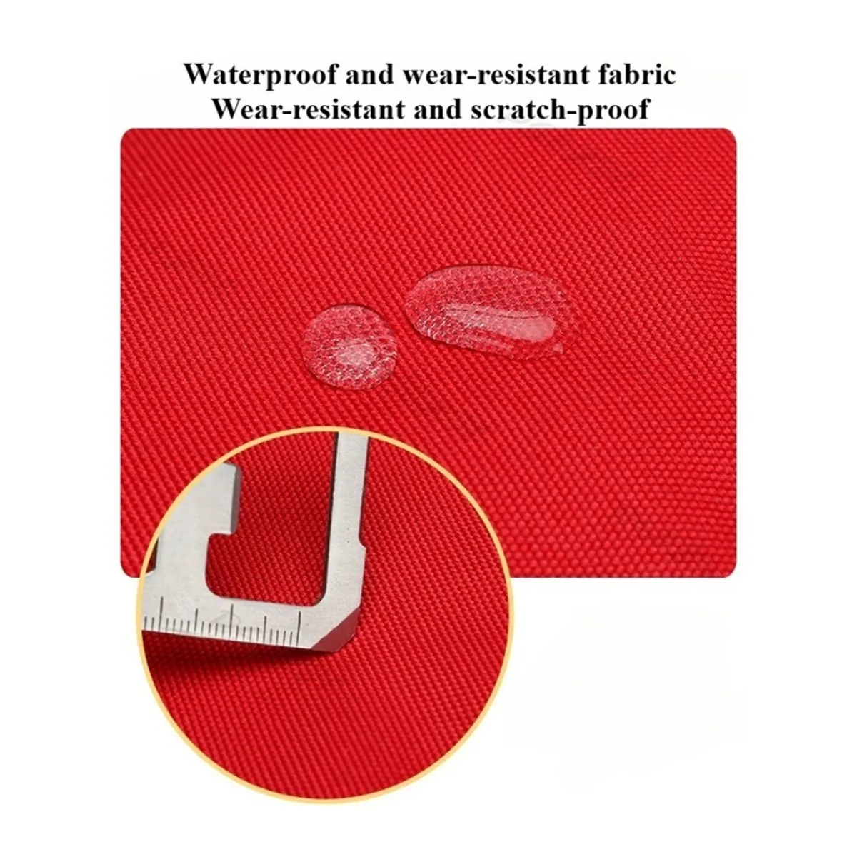 Red/Navy Blue portable first aid bags detail view 1 - SKU 08816