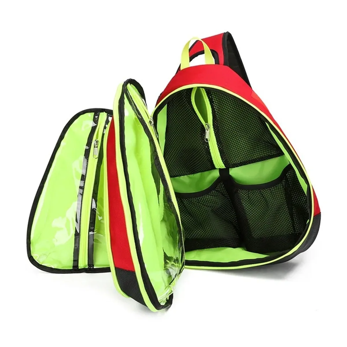 Red/Navy Blue portable first aid bags detail view 6 - SKU 08820