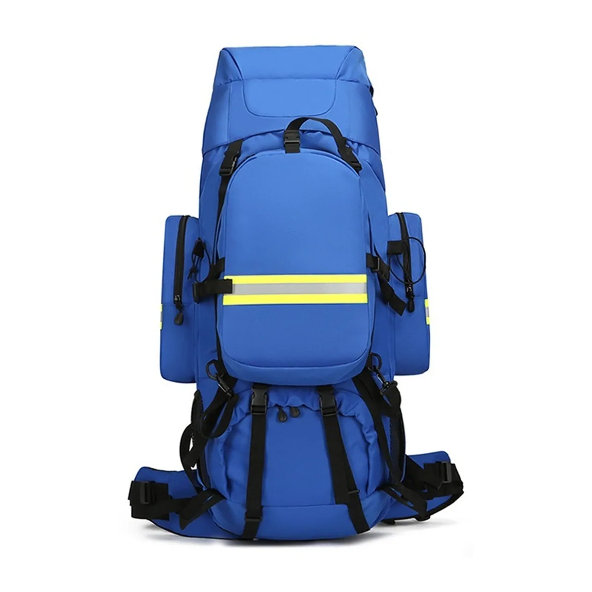 Royal Blue/Red/Orange outdoor rescue backpacks detail view 7 - SKU 08822