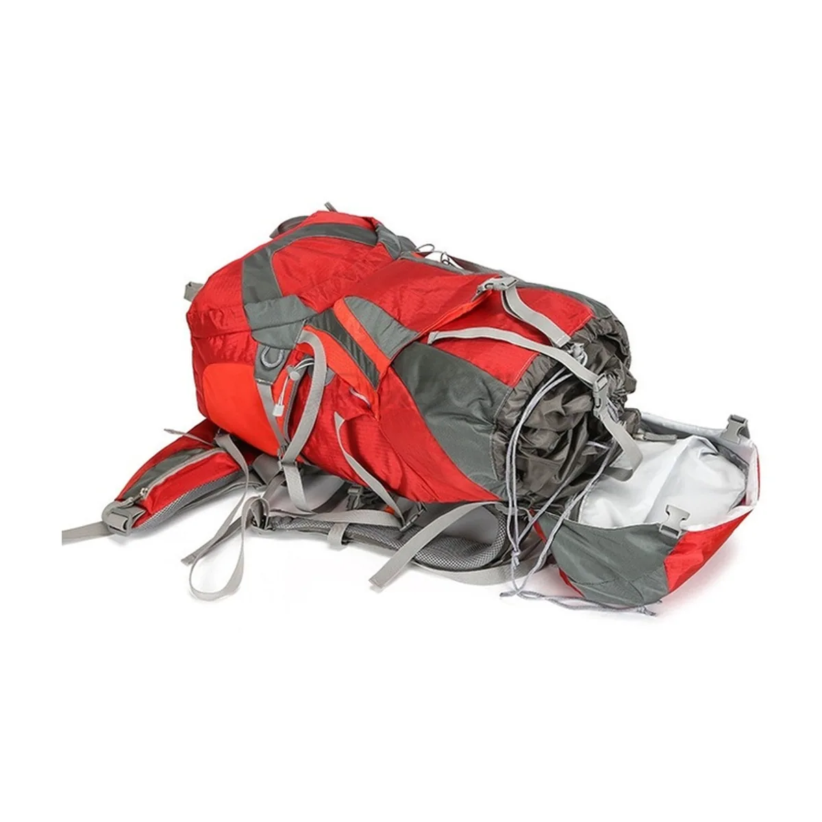 Red outdoor rescue backpacks detail view 3 - SKU 08823