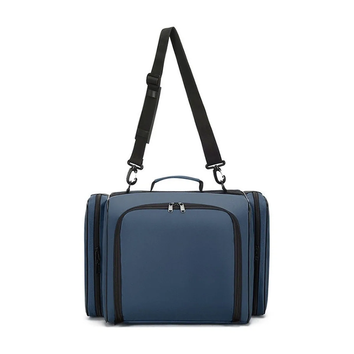 Red/Navy Blue portable first aid bags detail view 5 - SKU 08830