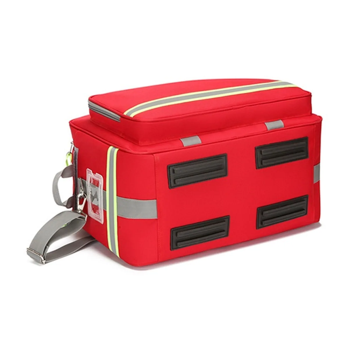 Red portable first aid bags detail view 6 - SKU 08831