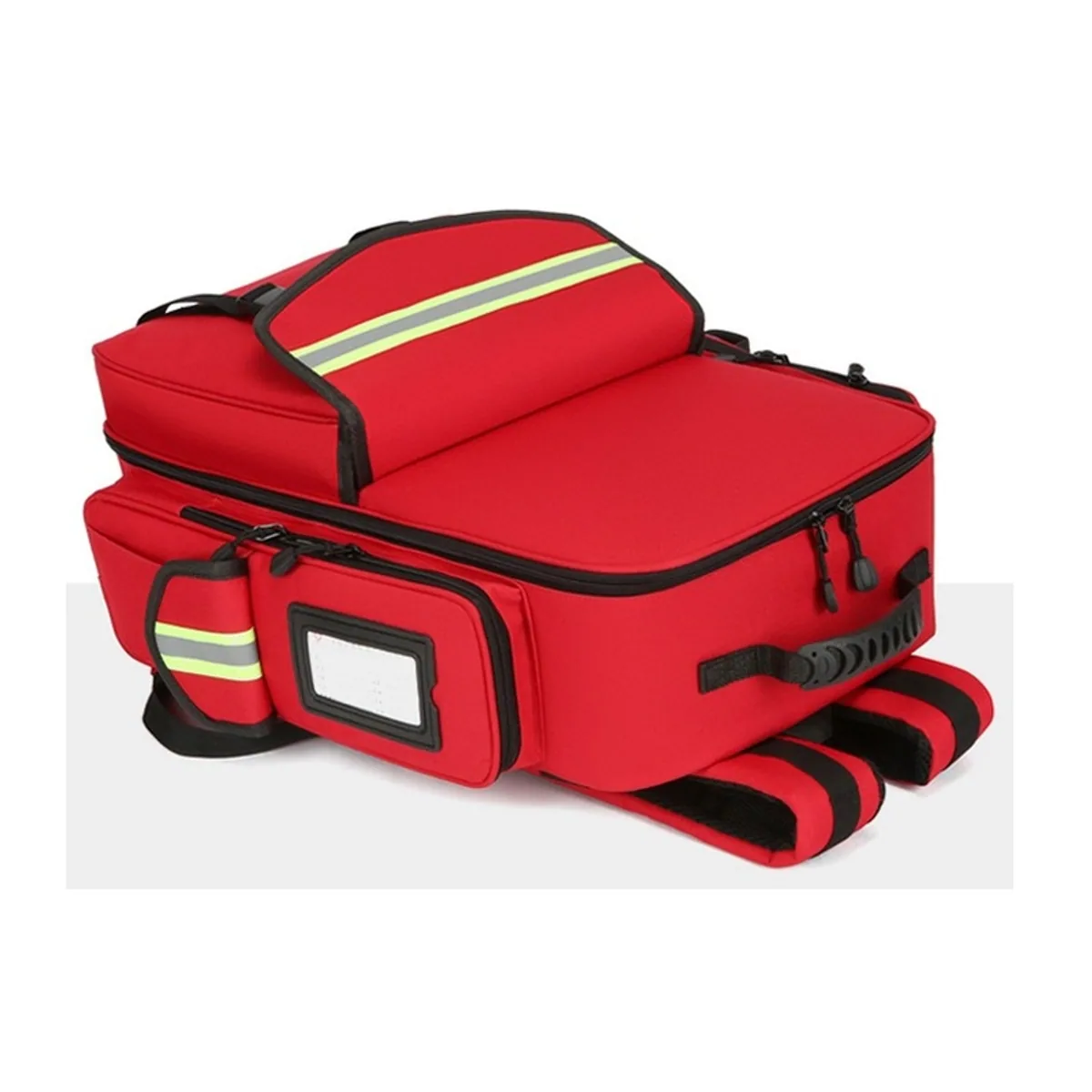Red/Royal Blue/Military Green portable first aid bags detail view 6 - SKU 08835