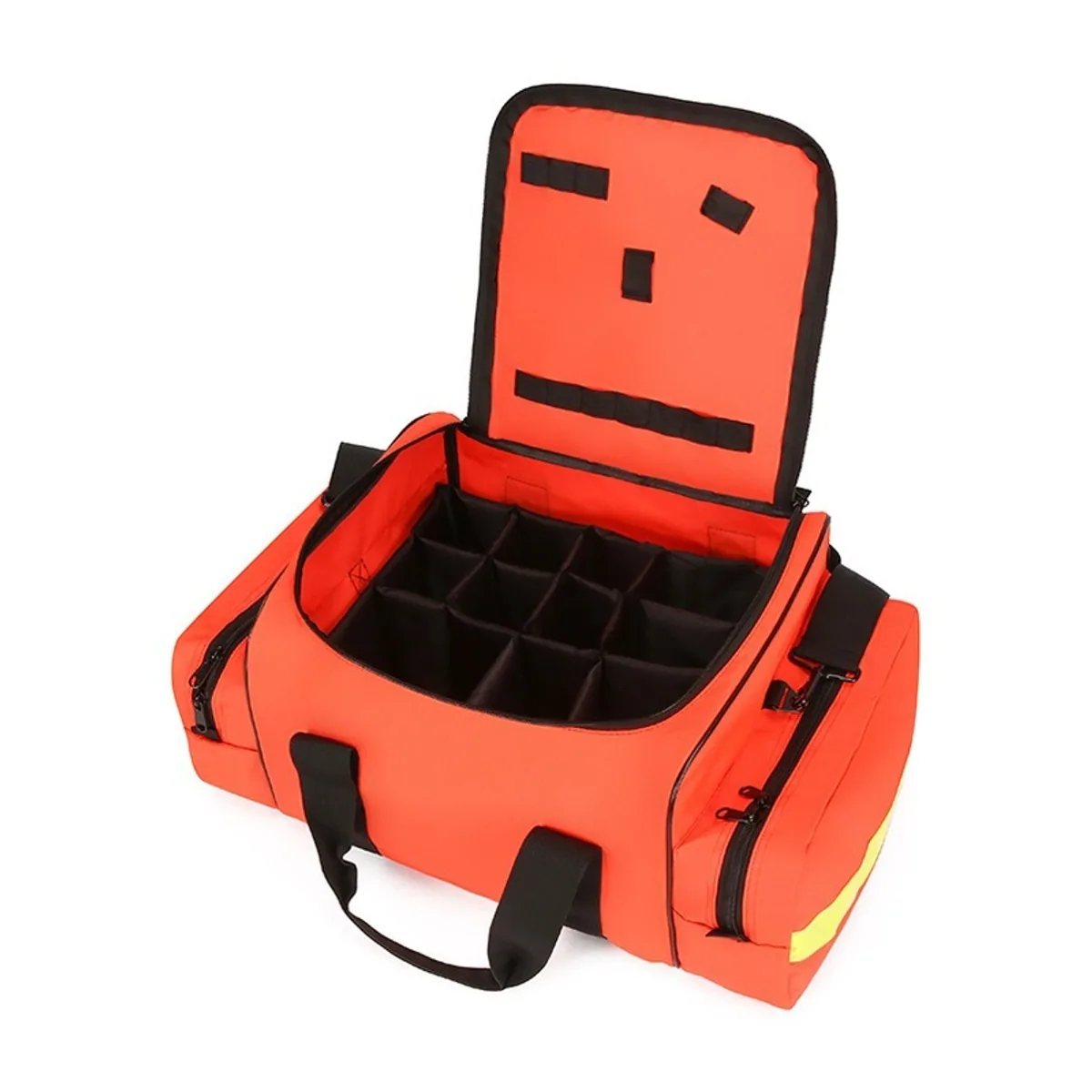 Red/Orange portable first aid bags detail view 4 - SKU 08836