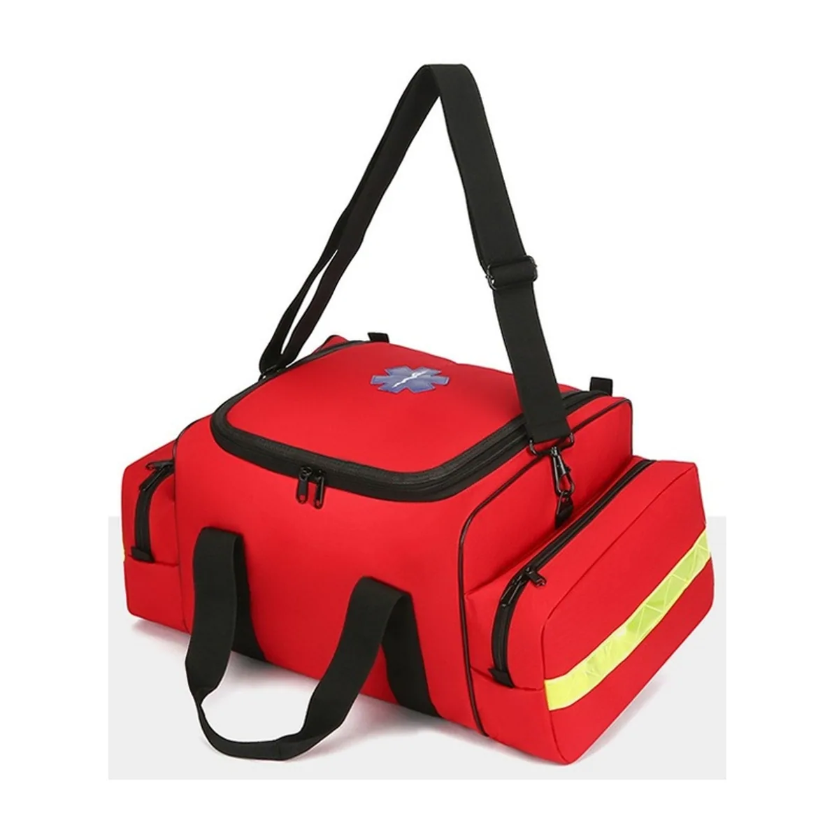 Red/Orange portable first aid bags detail view 6 - SKU 08836
