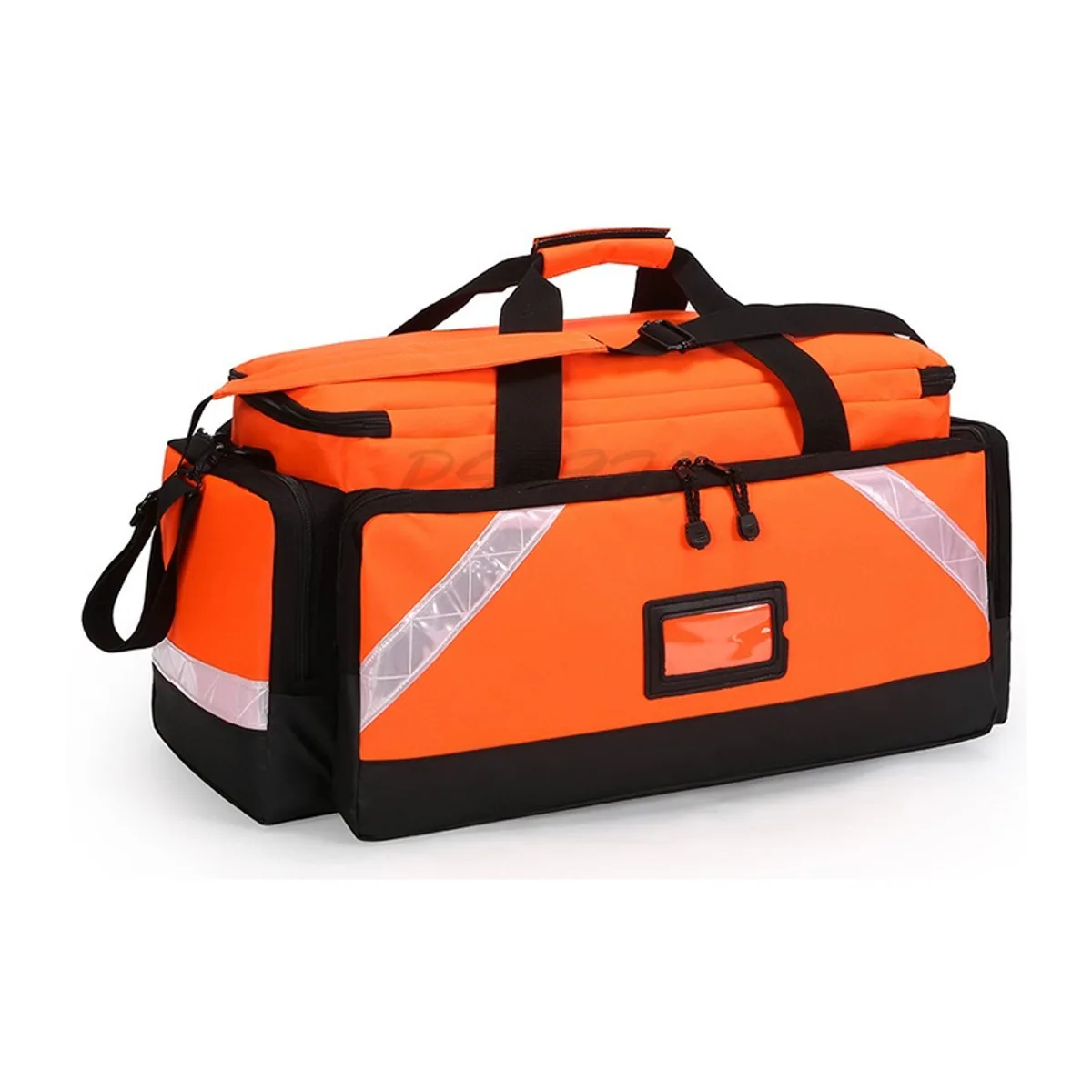 Red/Orange/Royal Blue portable first aid bags detail view 4 - SKU 08851
