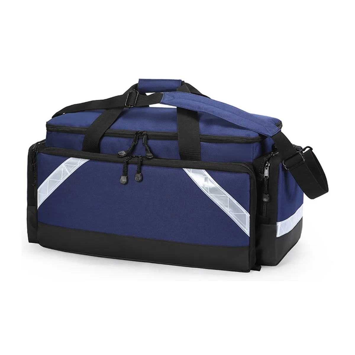 Red/Orange/Royal Blue portable first aid bags detail view 5 - SKU 08851