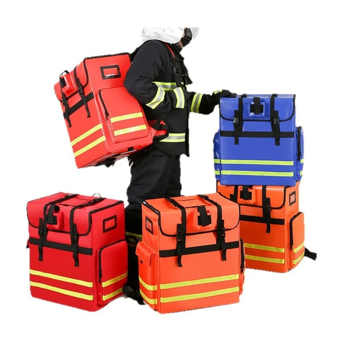 Red/Orange/Blue/Red+oxford/Orang+oxford/Blue+oxford portable first aid bags detail view 5 - SKU 08855