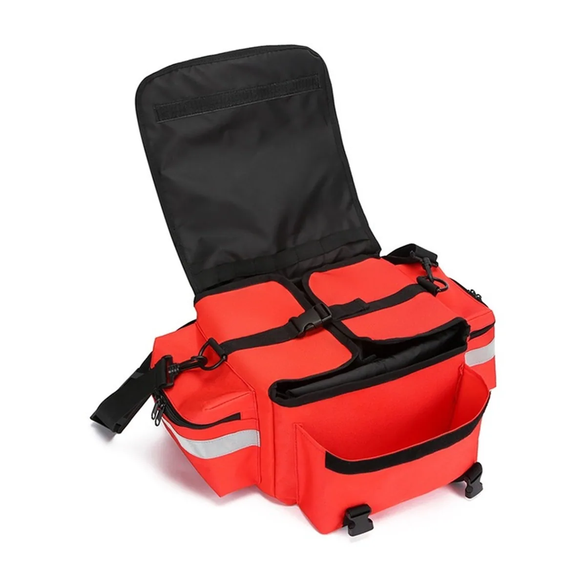 Red/Orange/Blue/Greeen portable first aid bags detail view 5 - SKU 08860