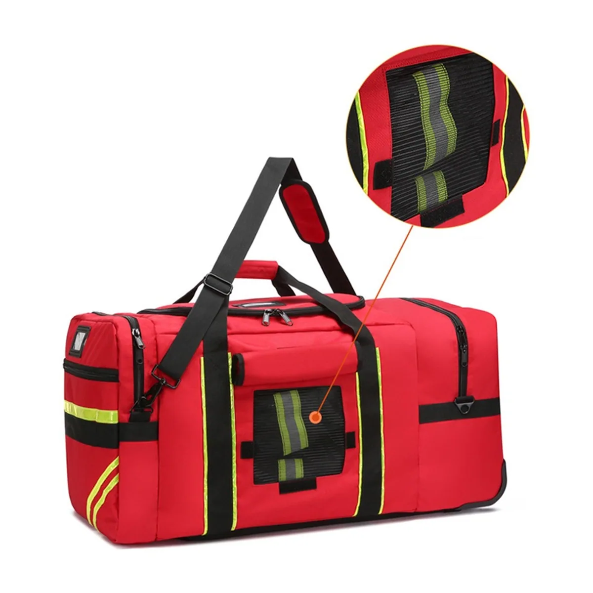 Red/Blue/Orange/Black/Red+wheels/Blue+wheels/Orange+wheels/Black+wheels/Red+pullrod/Blue+pullrod/Orange+pullrod/Black+pullrod portable first aid bags detail view 6 - SKU 08861
