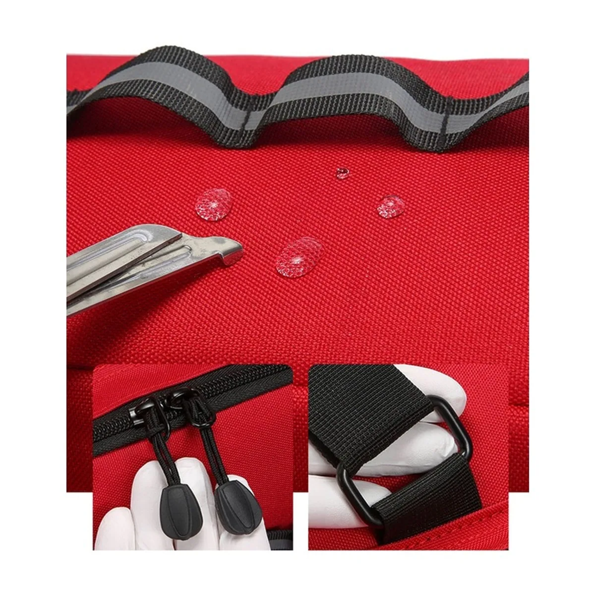 Red，Orange/Blue waterproof pvc rescue bags detail view 2 - SKU 08862