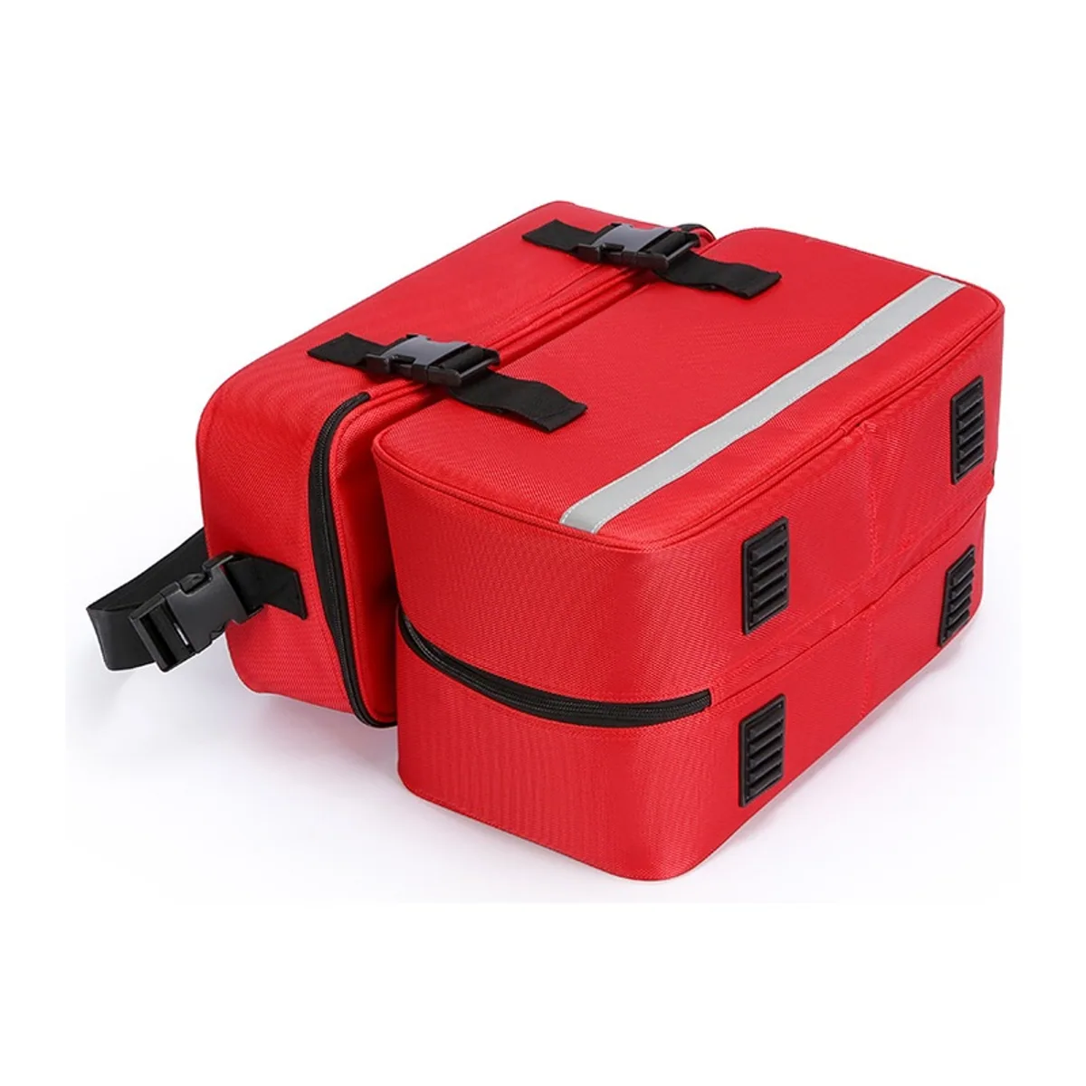 Red，Orange/Blue portable first aid bags detail view 3 - SKU 08870