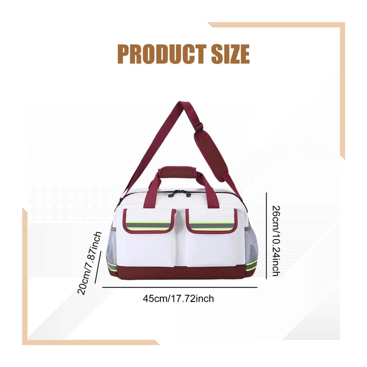 portable first aid bags detail view 6 - SKU 08872