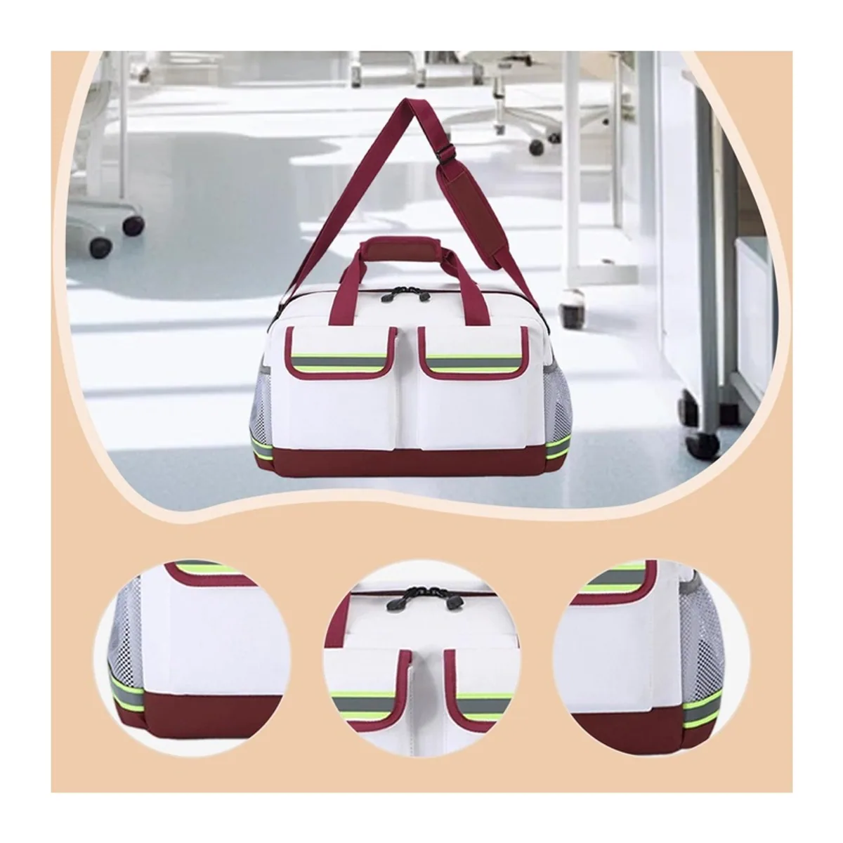 portable first aid bags detail view 7 - SKU 08872