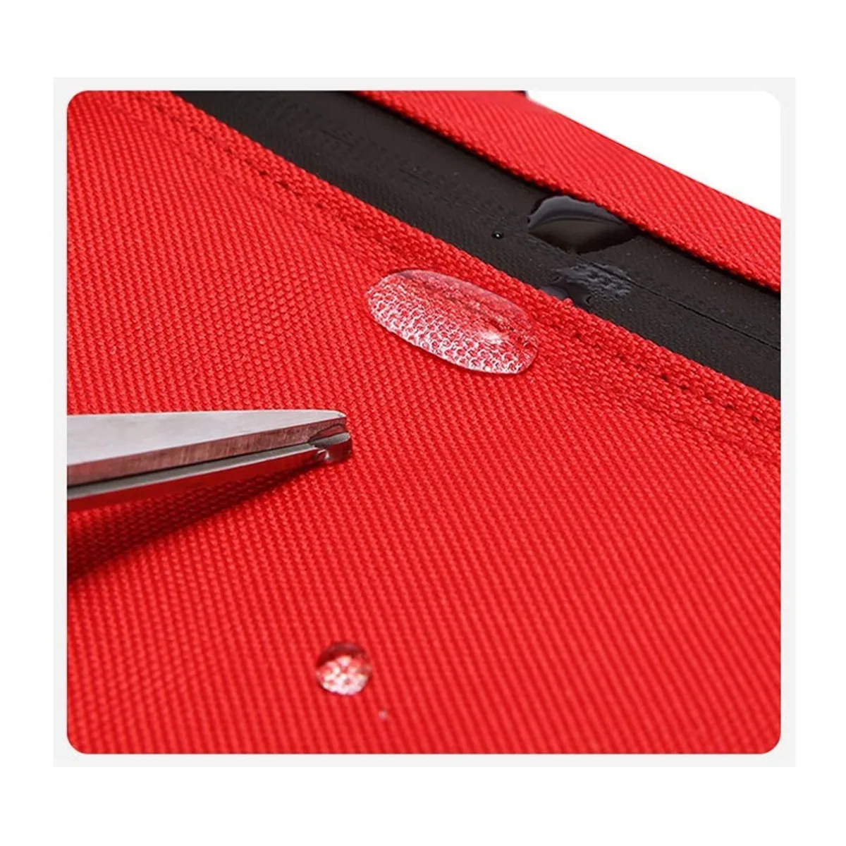 Red/Orange/Royal Blue/Black/Khaki waterproof pvc rescue bags detail view 2 - SKU 08880