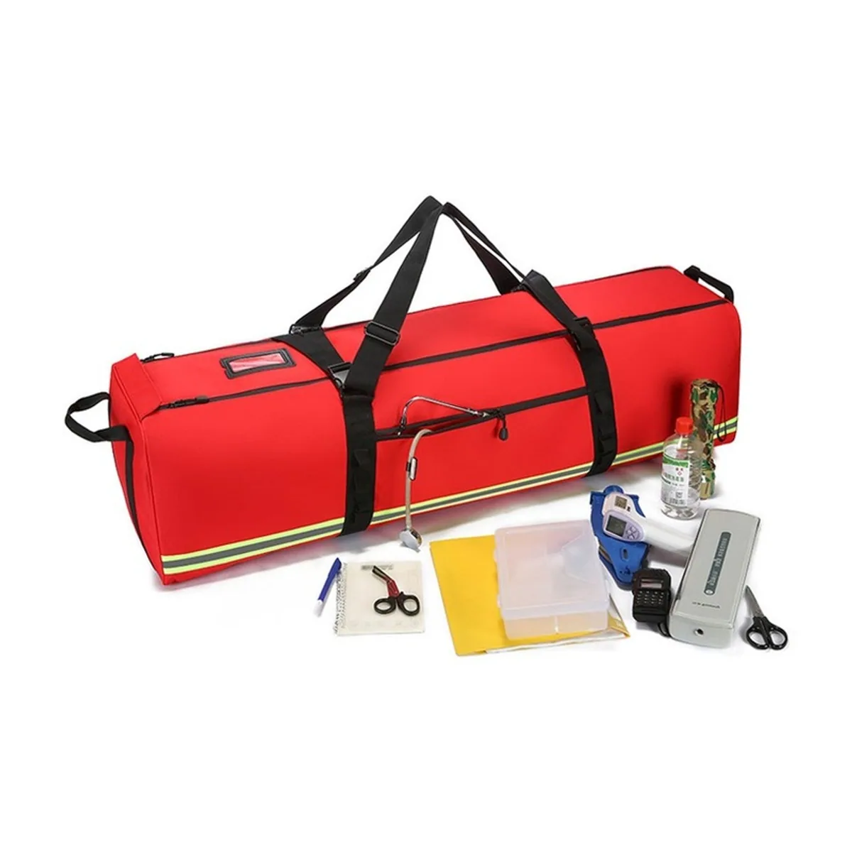 Red/Orange/Royal Blue/Black/Khaki waterproof pvc rescue bags detail view 3 - SKU 08880