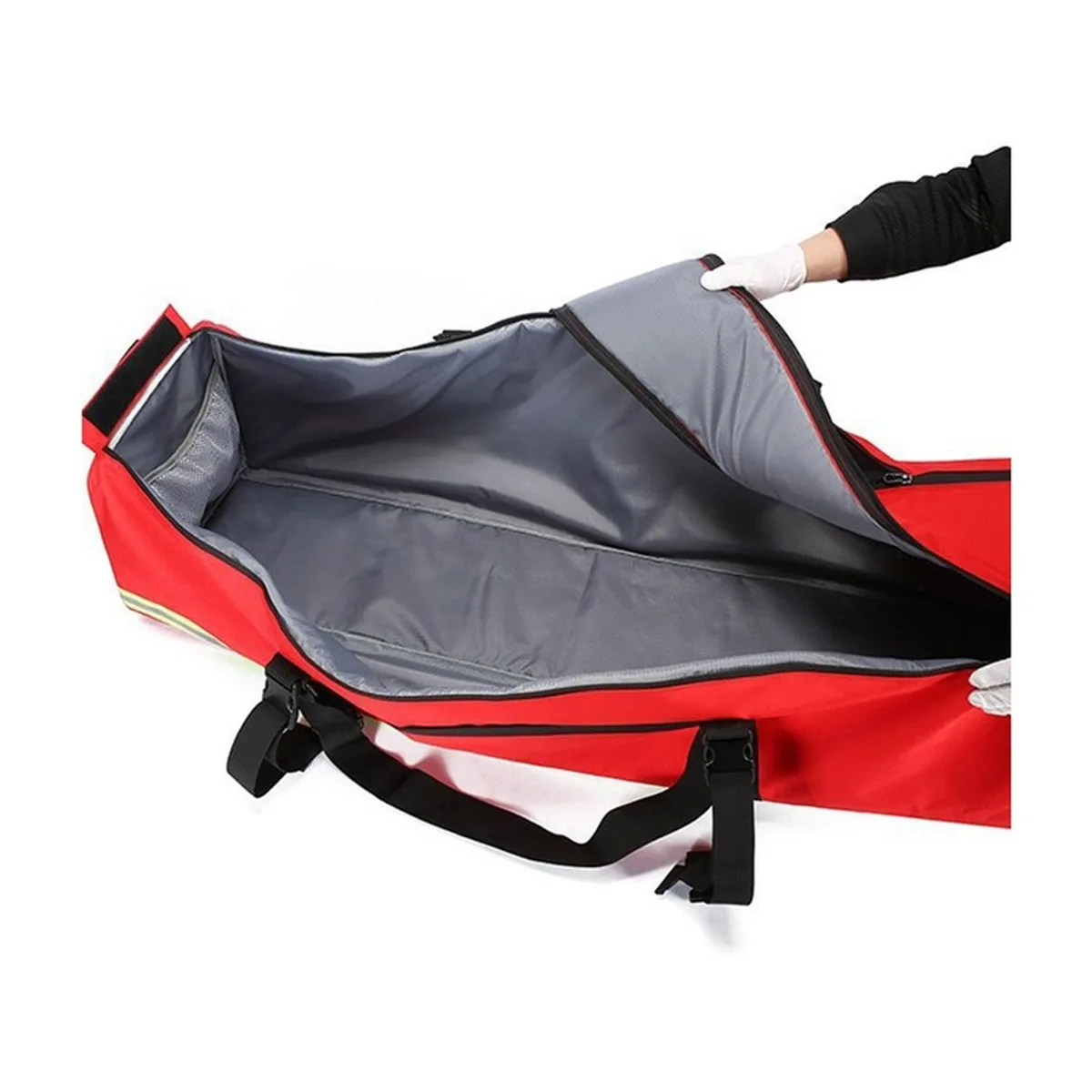 Red/Orange/Royal Blue/Black/Khaki waterproof pvc rescue bags detail view 7 - SKU 08880