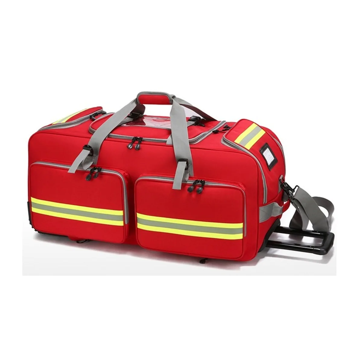 Red/Orange/Black/Navy Blue trolley rescue bags detail view 7 - SKU 09903