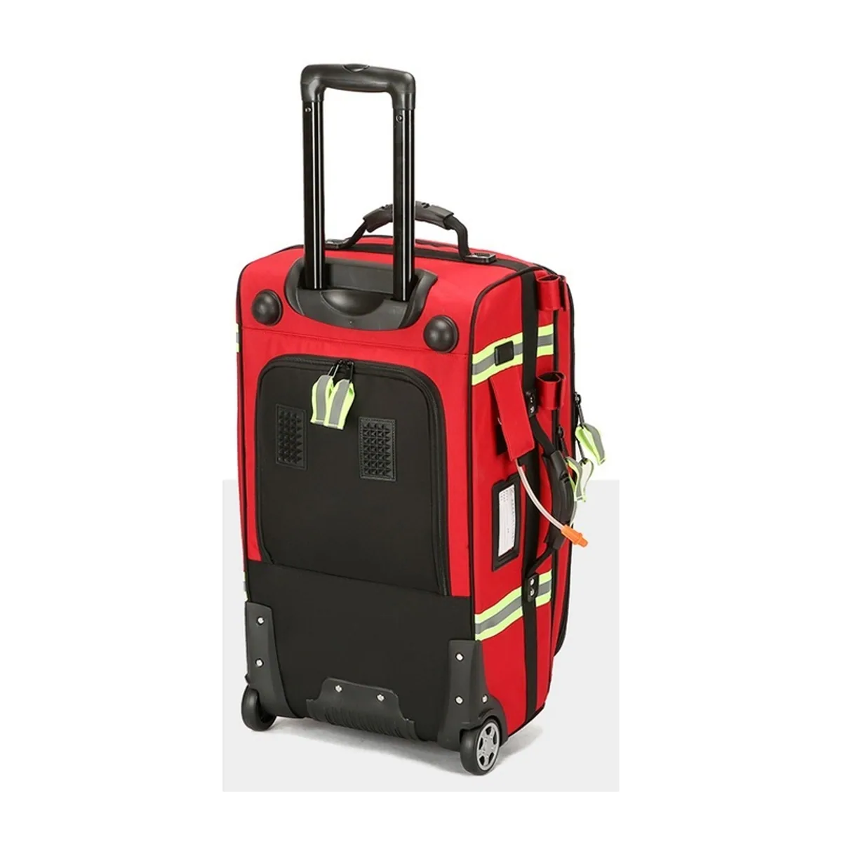 Red/Black trolley rescue bags detail view 7 - SKU 09904