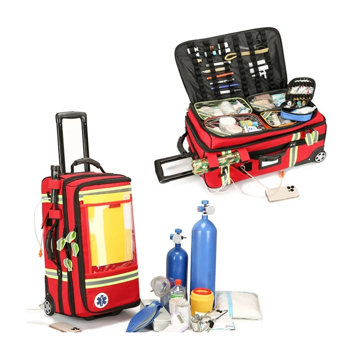 09904 1200D Trolley Rescue Bag