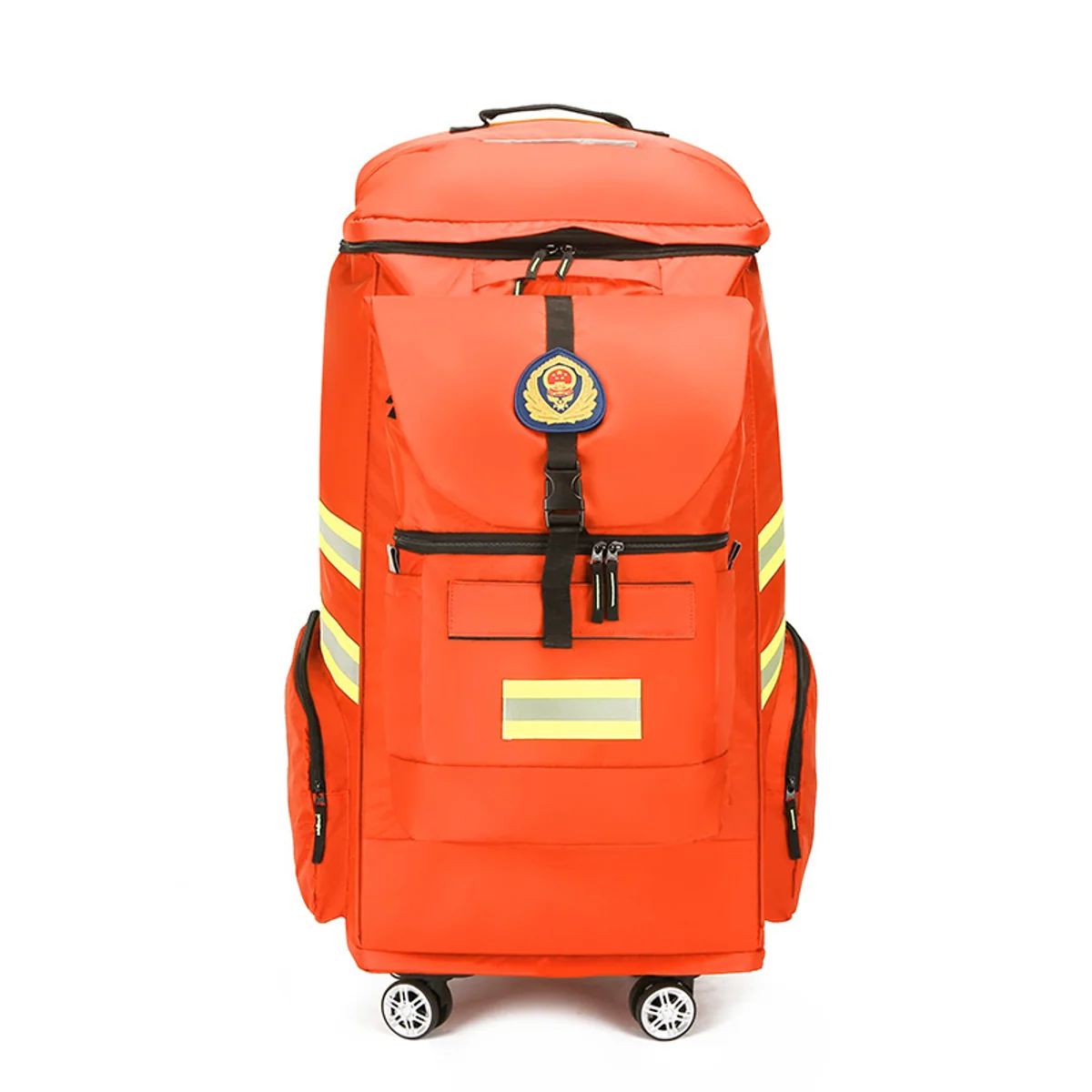 Red/Orange/Navy Blue trolley rescue bags detail view 7 - SKU 09905