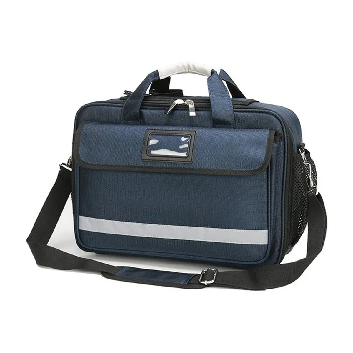 Red/Orange/Black/Royal Blue medical emergency backpacks detail view 6 - SKU 09906